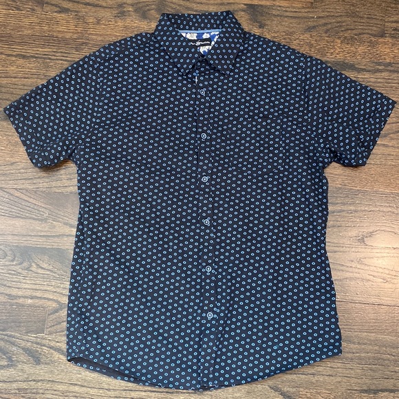 Beverly Hills Polo Club Other - NWOT mens navy blue shirt sleeve button down. Size L